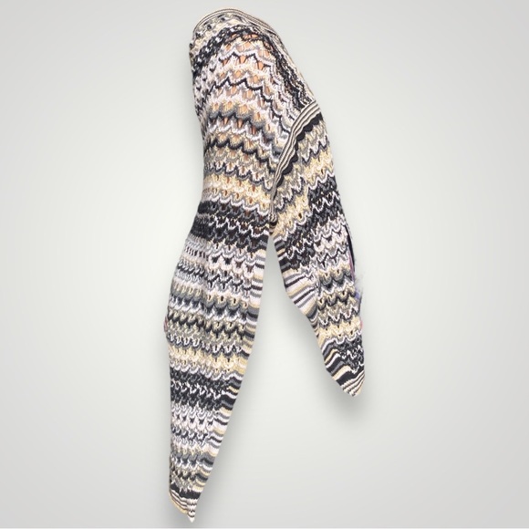 Missoni Wool Stripes Woven Poncho Sweater 🥠 - Picture 6 of 8